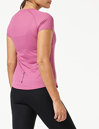 Mizuno T-Shirt de Course DryAeroFlow pour Femme, Magenta Haze, XL