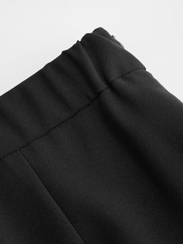 CIDER Mini Skirt for Women Trendy High Waist Slit Hem3