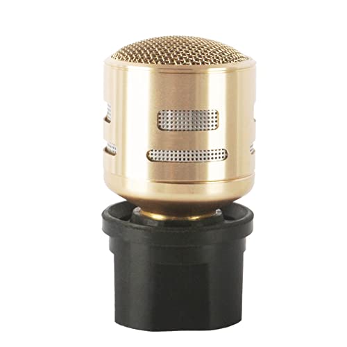Pasotim Dynamic Microphone Core Capsules Replacement Microphone MIC Core N-M282, Black&Gold, 500310806