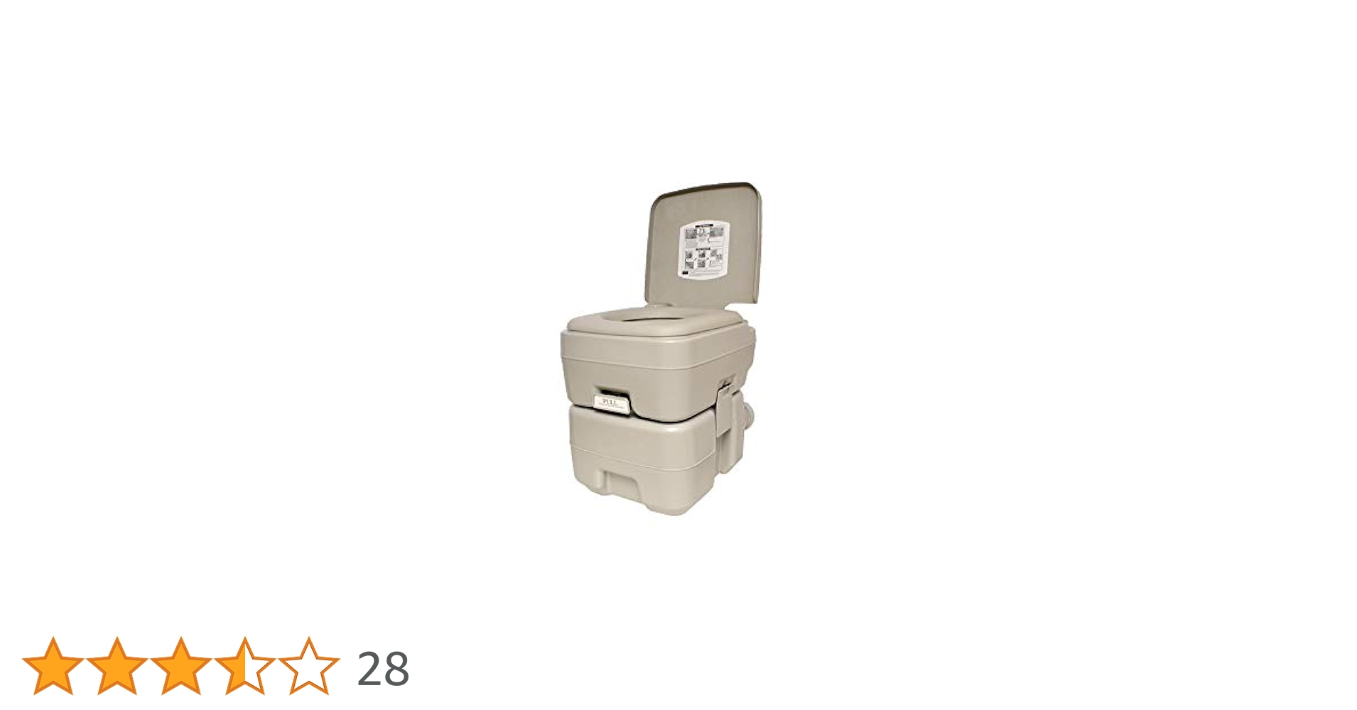 【新品、未使用】本格 ポータブル 水洗 トイレ　20L 本格派ポータブル水洗トイレ(20L): 生活雑貨・家電／はぴねすくらぶ