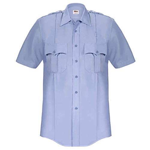 ELBECO Paragon Plus Men’s S/S Poplin Dress Uniform Shirt2