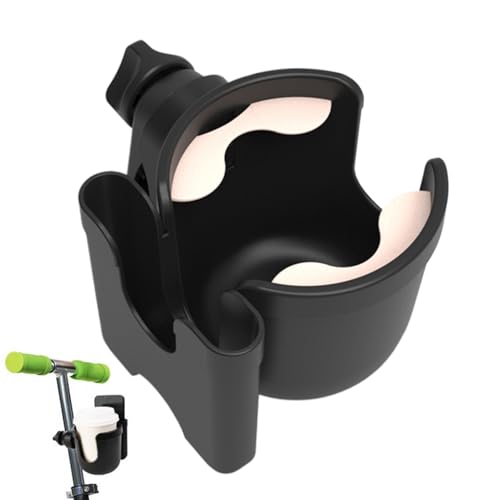 Xijobido Portavasos para Cochecito de Bebé | Organizador de Biberones para Carrito,Sujetador Ajustable para Biberones en Carritos Bicicletas y Camping