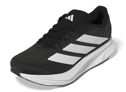 adidas Duramo SL 2 Running, Zapatillas Mujer, Negro, Blanco y Gris, 45 1/3 EU