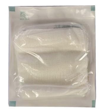 Image of PREMIUM MEDISWAB FROM MEDICA | Sterile Gauze Swab, 7.5 cm x 7.5 cm, 12 Ply | 40 Pieces (10 Pouches X 4)