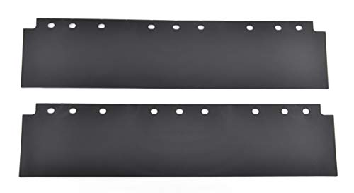 24"X24" Black Poly Quarter Fender Set, In Pair, Super Toughness,Plastic Quarter Fender.（Flt1900）,Semi Truck. #TOP6