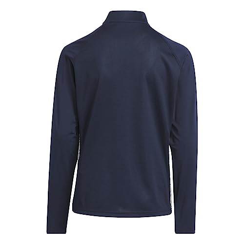 adidas Girl's Long Sleeve Mock Neck Golf Polo Shirt2