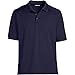 Lands' End Mens Rapid Dry Short Sleeve Classic Fit Polo Shirt True Navy Regular XX-Large