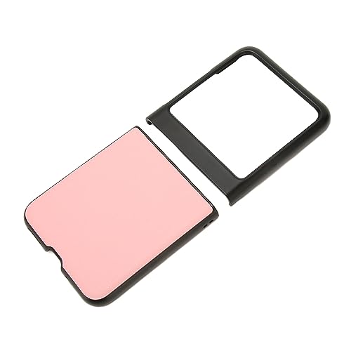 Rankomu vikbart skärmskydd för Motorola Razr 40 Ultra - svart/rosa