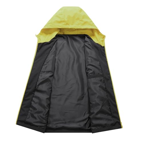 Mens Jackets Outdoor Sport Hiking Windbreaker Hooded Lightweight Coat - image 5