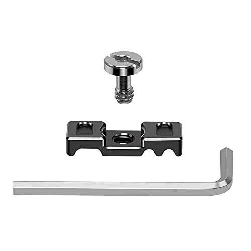 AngelReally Camera Lock Clamp and Protector - Aluminum Alloy Tether DSLR Cable Lock Clip for Most DSLR Cameras