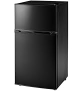 Amazon.co.jp: simplus レトロ 冷蔵庫 85L 2ドア 幅45.3cm 右開き 小型 