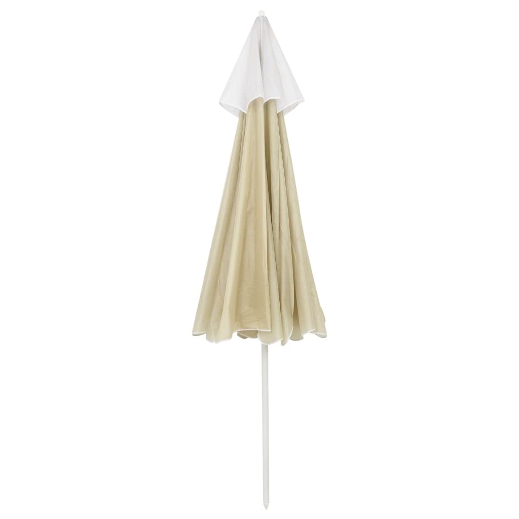 Parasol de Plage Anthracite 240 cm