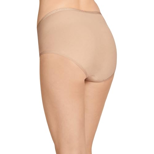 Jockey Women's Underwear Organic Cotton Stretch Logo Modern Brief - 3 Pack3