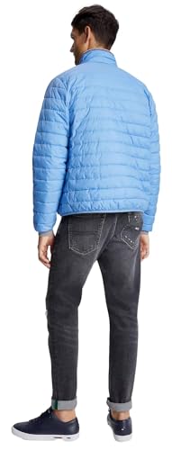 Tommy Hilfiger Men's Lightweight Ultra Loft Packable Puffer Jacket, SkyCloud M4