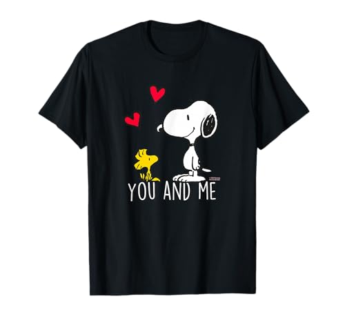 Peanuts - Snoopy You and Me, Rojo Camiseta