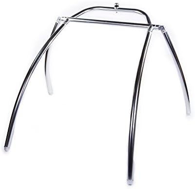 MT1 Wakeboard Tower - Universal Fit for Motor Boats (Width 60-102”), Quick Release Mounts, Corrosion Resistant Anodized Aluminum, 2.5" Tubing, Stainless Steel Joints, Swivel Tow (Polished Silver)