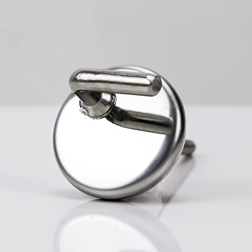 Fanmitrk Toilet Seat Fittings-Stainless Steel Hinge Fixing Kit Replacements,for Duroplast Toilet Seats Use (UFBXGJL) - Image 4