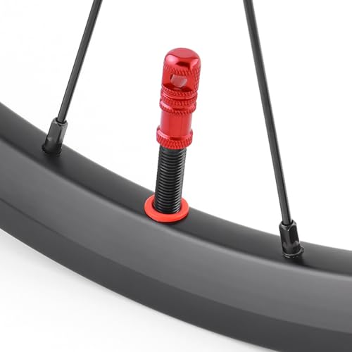 2Pcs Tapas para Válvulas Presta de Bicicleta con Núcleos Removibles para Bicicletas de Carretera Accesorios de Ciclismo miniatura 4