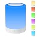 Eterichor Touch Bedside Lamp with Bluetooth Speaker, Night Light with Dimmable Warm White Light & Color Changing Lamp for Bedroom, Gifts for Women Men Kids