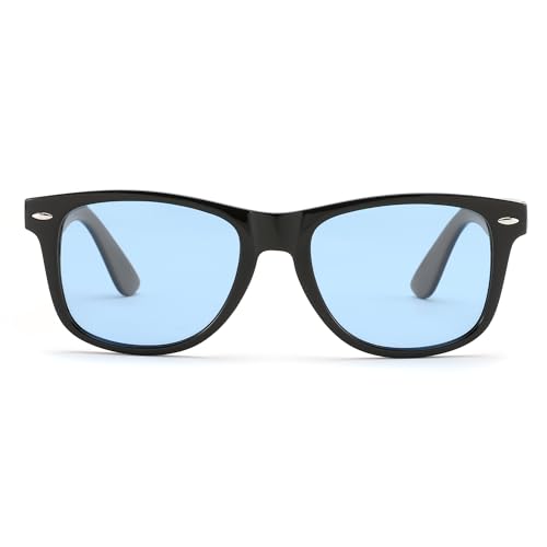 Image of FEISEDY Classic Square Retro Polarized Sunglasses Women Men 80s Sun Glasses Trendy UV400 B1858