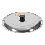 Photo Gallery heallily coperchio rotondo multifunzione in acciaio inox, accessorio per pentole e padelle per la casa Photo Gallery heallily coperchio rotondo multifunzione in acciaio inox, accessorio per pentole e padelle per la casa