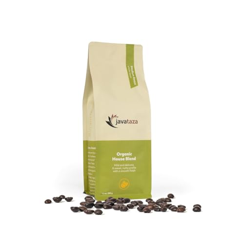 Café en grano orgánico mezcla de la casa 12oz