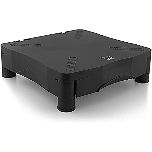 Ewent EW1280 - Soporte para monitor con elevación regulable y cajón...