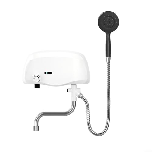 Fauhapyway 3500 W électrique pour chauffe-eau instantané, contrôle de la température constante, chauffage rapide, séparation de l'électricité, design compact