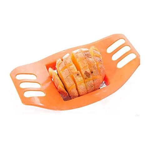 Potato Slicer Stainless Steel Chipper Multifunctional Slicer for Potato Tomato Fruit Pineapple Cover