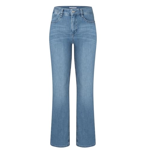 Mac - Damen 5-Pocket Jeans, Laura Authentic (5225-90-0387L), Größe:W36, Länge:L32, Farbe:Authentic Baby Blue (D429)