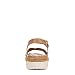 Vionic Womens Mar Sandal Camel Gold Leather 5 M