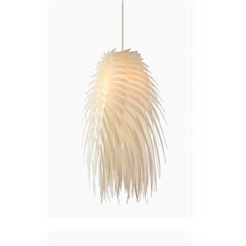 Lustre plume romantique pour chambre à coucher et salle à manger cocooning
