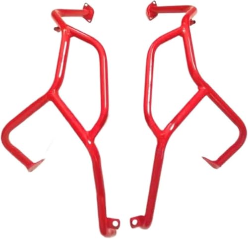 Barres de protection pour moto BMW F800GS - Crash bar tubulaire en acier rouge haute résistance