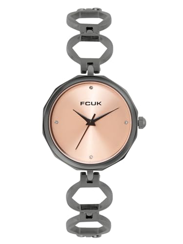FCUK Pink Dial Analog Watch for Women - FK00027C (B0CMHZLDQ1) Amazon Price History, Amazon Price Tracker