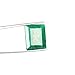 AAA+ Zambian Green Emerald Emerald Cut 16.00 ct Faceted Gemstone for Jewelry Making, Green Emerald Stone Gemstone Beads, Loose Gemstone