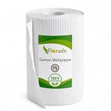 Florade Garten-Wellpappe – biologisch abbaubares Unkrautvlies aus 100% Frischfaser – plastikfrei & wasserdurchlässig – Mulchvlies & Gartenvlies für Beete, Hochbeet, Gemüse & No-Dig-Garten