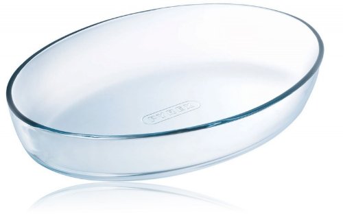Pyrex Classic Glass Oval Roaster Dish 35cm x 24cm