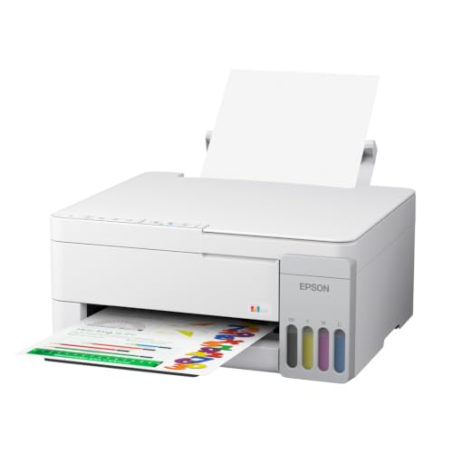 Image of Epson EcoTank L3356 (New Launch) WiFi InkTank A4 Colour Printer, Scanner, Copier for Home & Office, 5760x1440dpi Resolution, Low Printing Cost at just 9 Pais /Black Print & 33 Paise /Colour Print