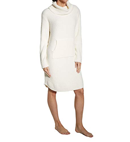 Softies by Paddi Murphy Women's Marshmallow Slouch Turtleneck Lounger 8600 S/M Ivory