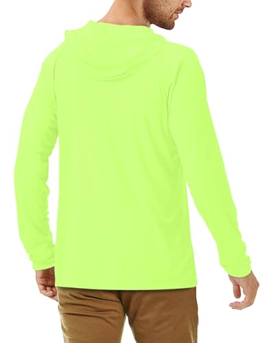 Image of Roadbox Mens Fishing Sun Hoodie, Long Sleeve UPF 50+ UV Protection Shirts