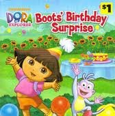 Paperback Boots' Birthday Surprise (Dora the Explorer) Book