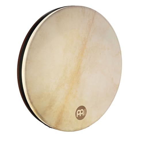 Tambour sur cadre Meinl Tar 20" en peau de chèvre naturelle coloris marron