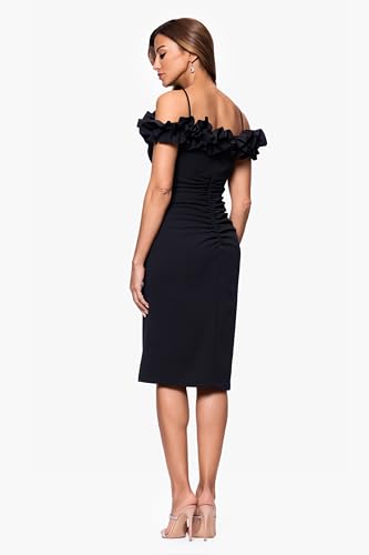 Image of Xscape Women's Xscape Women's Sequin Lace Short Sleeve Floor Length Dress