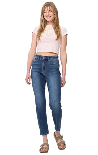 Judy Blue Women's High Waist Shield Back Pocket Slim Fit Jeans 825493