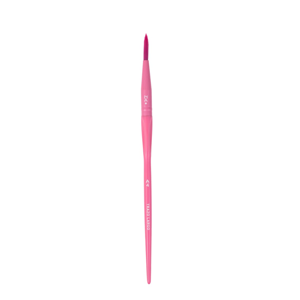 KRASH KOSMETICS TOOLS - Nuria Adraos X - A4 LONG LINER, Brocha Trazos Largos sin borrones - Productos Aquacolor Crema Líquidos - Vegano y Cruelty Free, Rosa