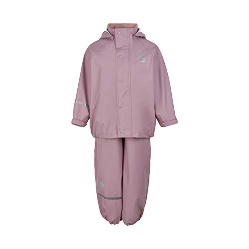 Celavi Unisex Basic Rainwear Set -Solid Pu Regenjacke, Lila, 130 EU
