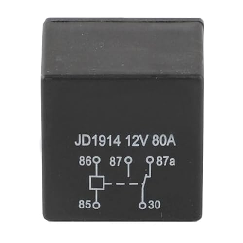 Relé 12V 80A 5 pin de cobre impermeable para control de luces de coche 2
