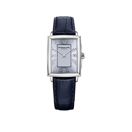 Raymond Weil Reloj Toccata Dame – 5925 – STC-00550 – Rectángulo – Cuarzo, azul, correa