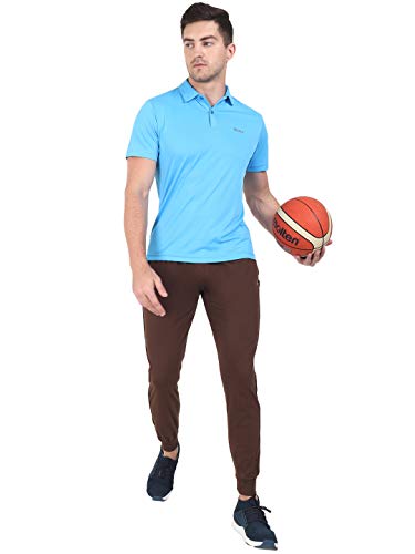 Image of Zeffit Men's Pc Cotton Ankle Grip Track Pant