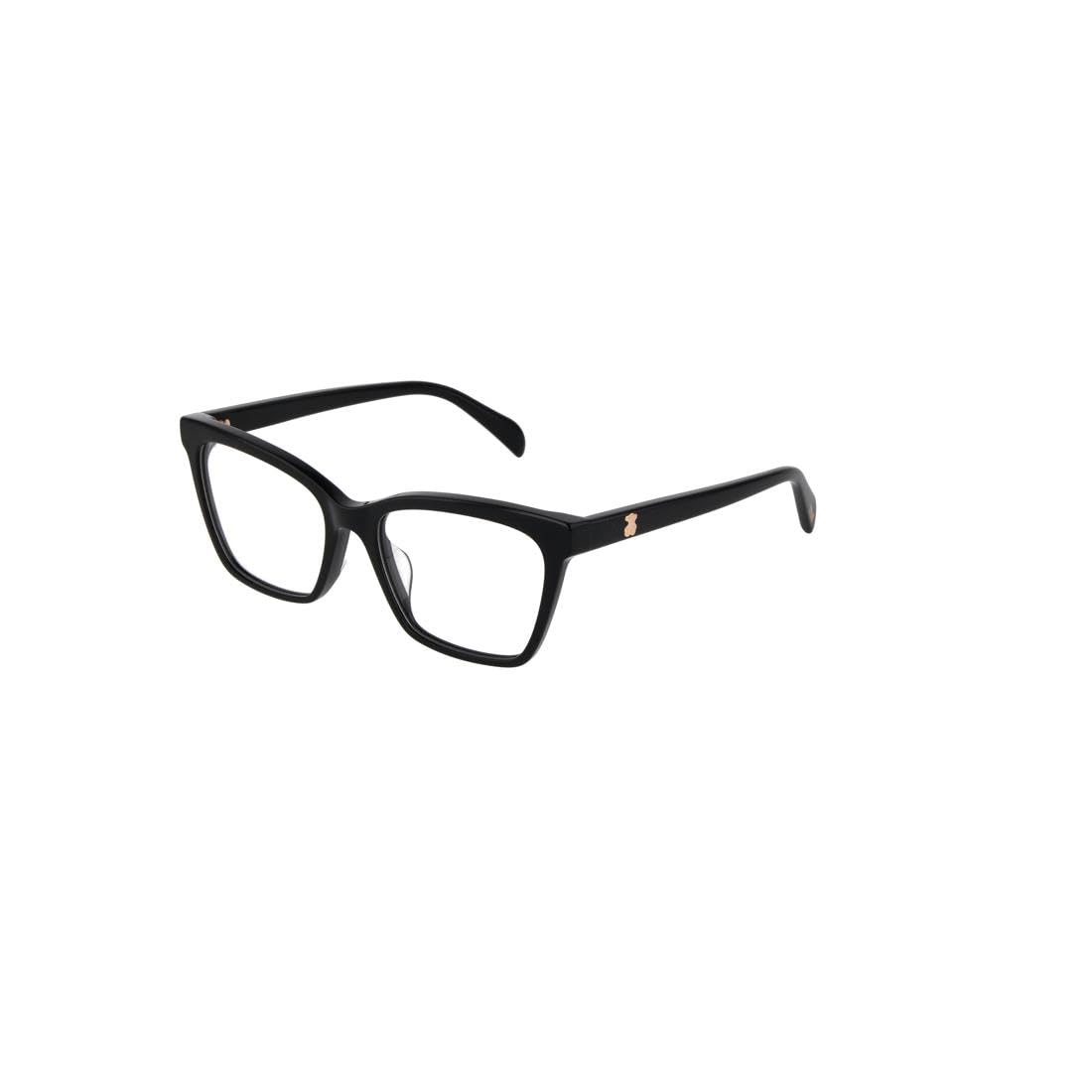 TOUS Eyeglass Frame VTOB92 Shiny Black 53/17/135 Damskie Okulary, Shiny Black, 53/17/135